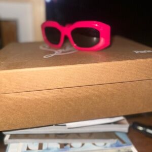Authentic Fuschia Versace Sunglasses